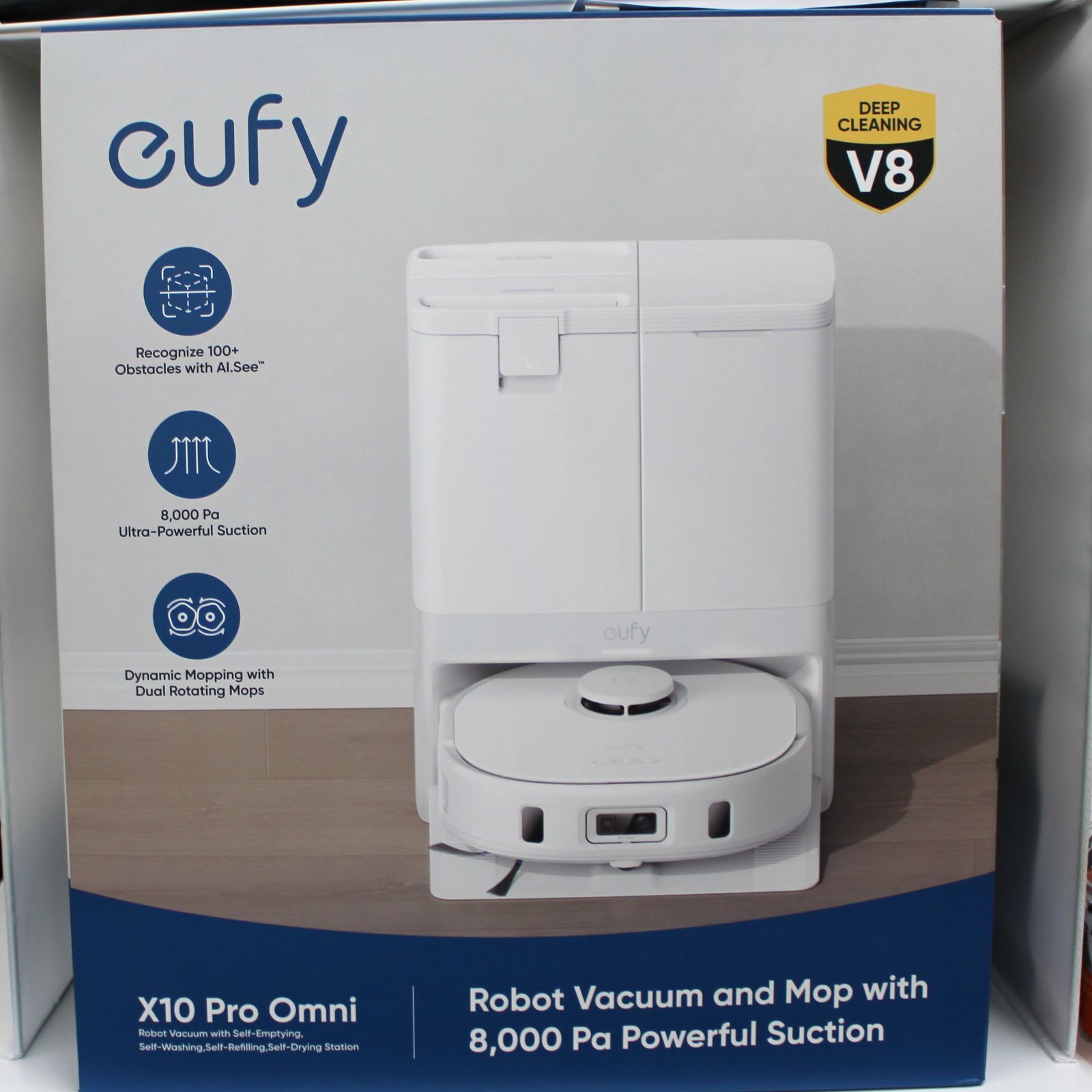 【新品・未開封】Eufyロボット掃除機X10Pro　Omni　（Ankerアンカー）