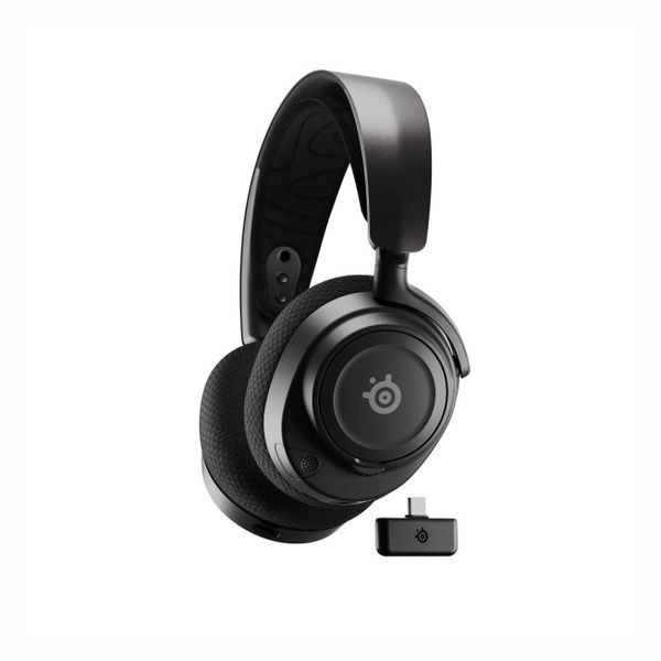 【新品】SteelSeries ゲーミングヘッドセット ワイヤレス Arctis Nova 7 61553 密閉型 無線 2.4GHz Bluetooth 同時接続 360度空間オーディオ AIノイズキャンセリング マイク付き 17,150円