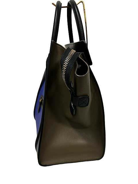 【中古】 CELINE　セリーヌ　 ラゲージ 　ミディアムショッパー 　ハンドバッグ 　トートバッグ　 レザー　 レディース＿s23＿セルモアから出品＿s-1138-r25