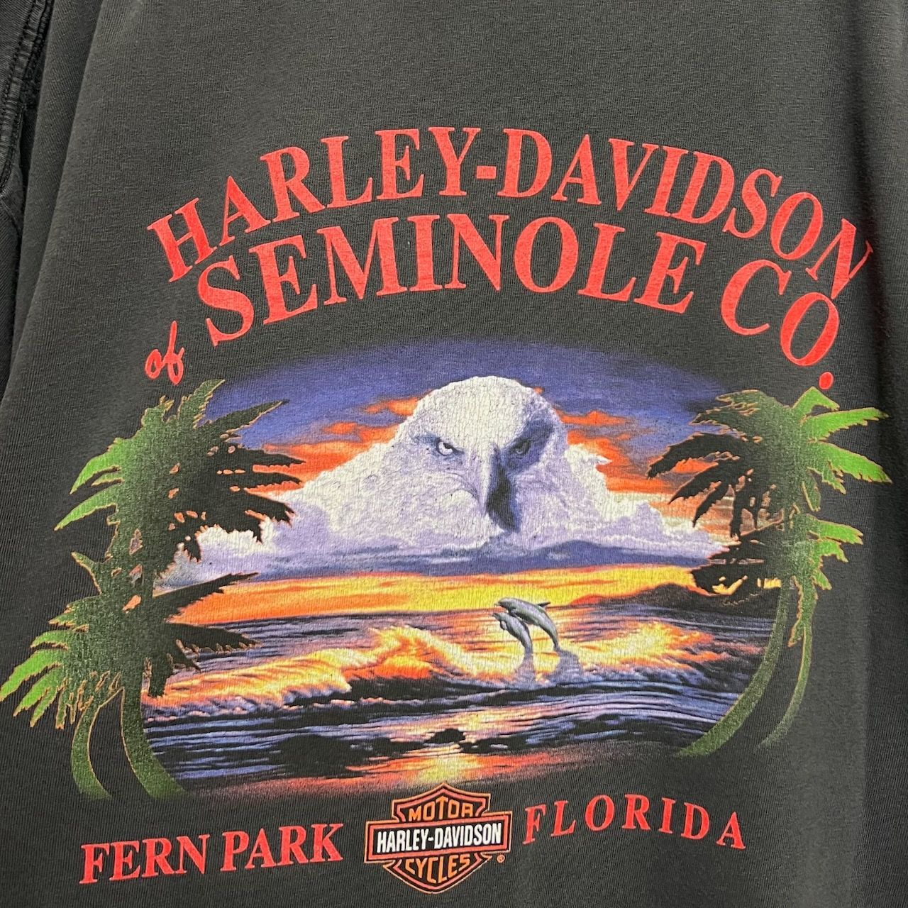 90s~ USA Harley-Davidson 両面プリント Tシャツ 2XL 古着 【公式通販】