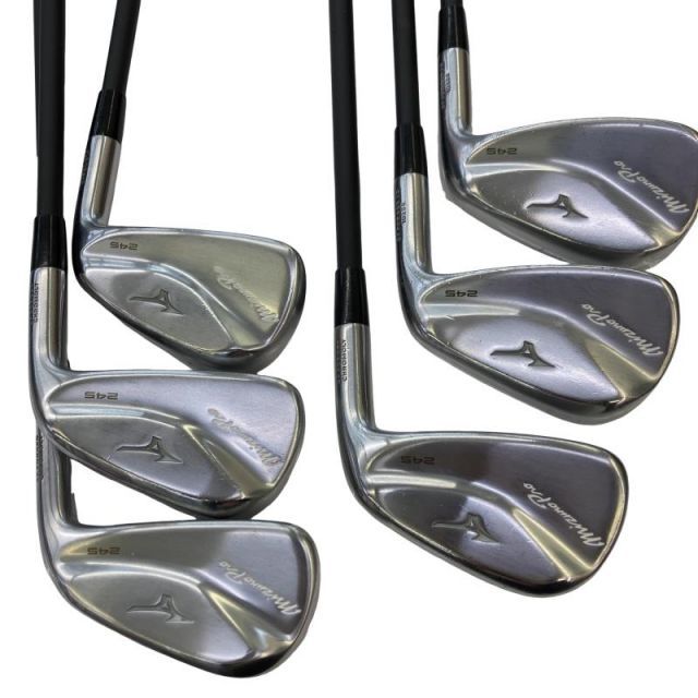【中古】 ミズノ Mizuno Pro 245 6S アイアンセット IR TRAVIL IRON 85 (フレックスS) メンズ 男性用 右利き 右用 Cランク ゴルフクラブ