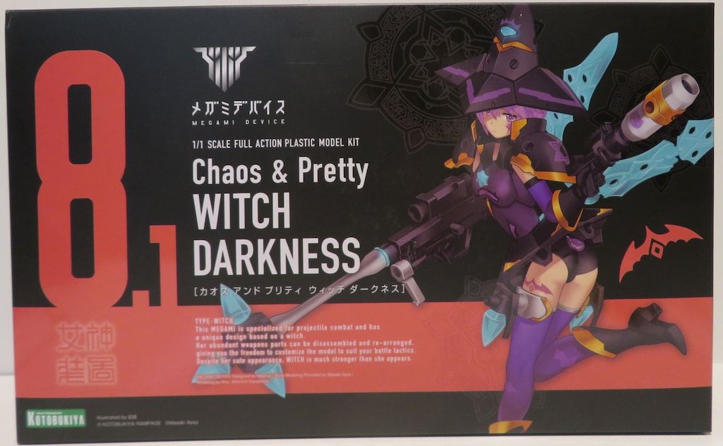 コトブキヤ メガミデバイス Chaos & Pretty ウィッチ DARKNESS 8.1