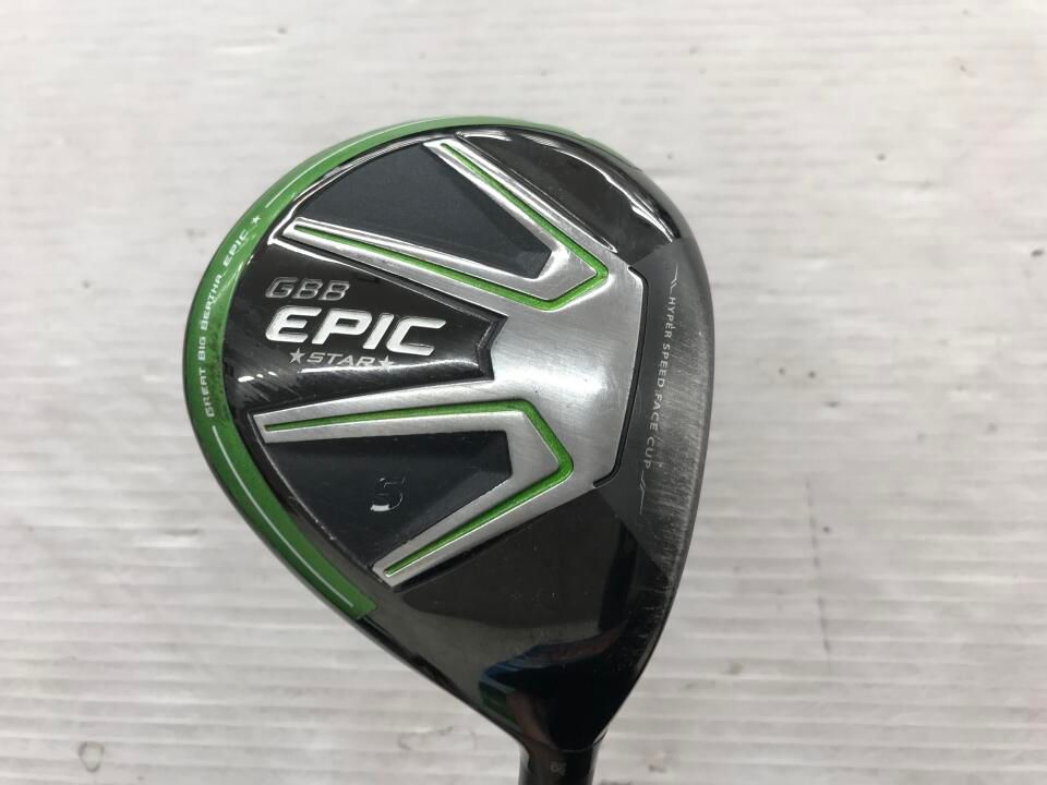 キャロウェイ　GBB EPIC STAR　18度　Speeder EVOLUTION ３ FW60　Sフレックス　フェアウェイウッド　中古【最短即日発送】