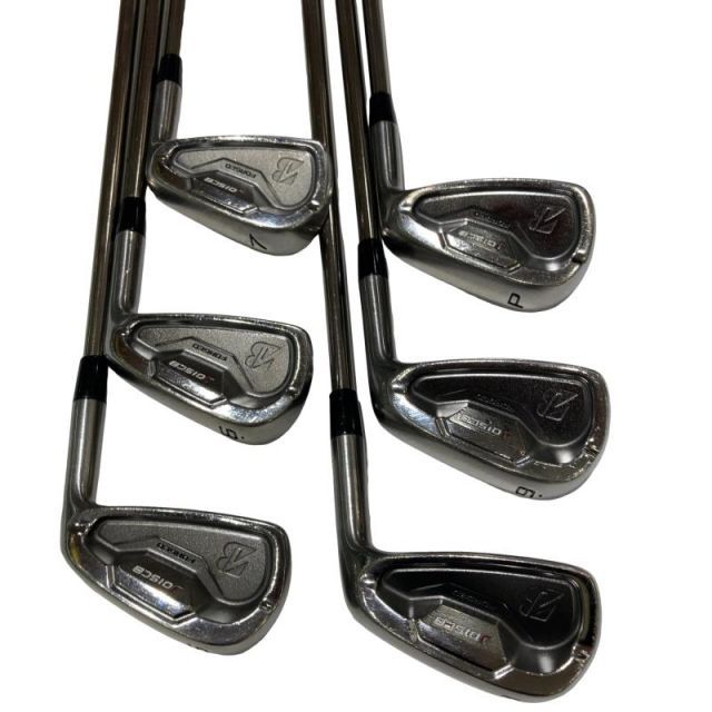 【中古】 ブリヂストン BRIDGESTONE J15CB 6S アイアンセット IR 純正特注シャフト (フレックスS) メンズ 男性用 右利き 右用 Cランク ゴルフクラブ