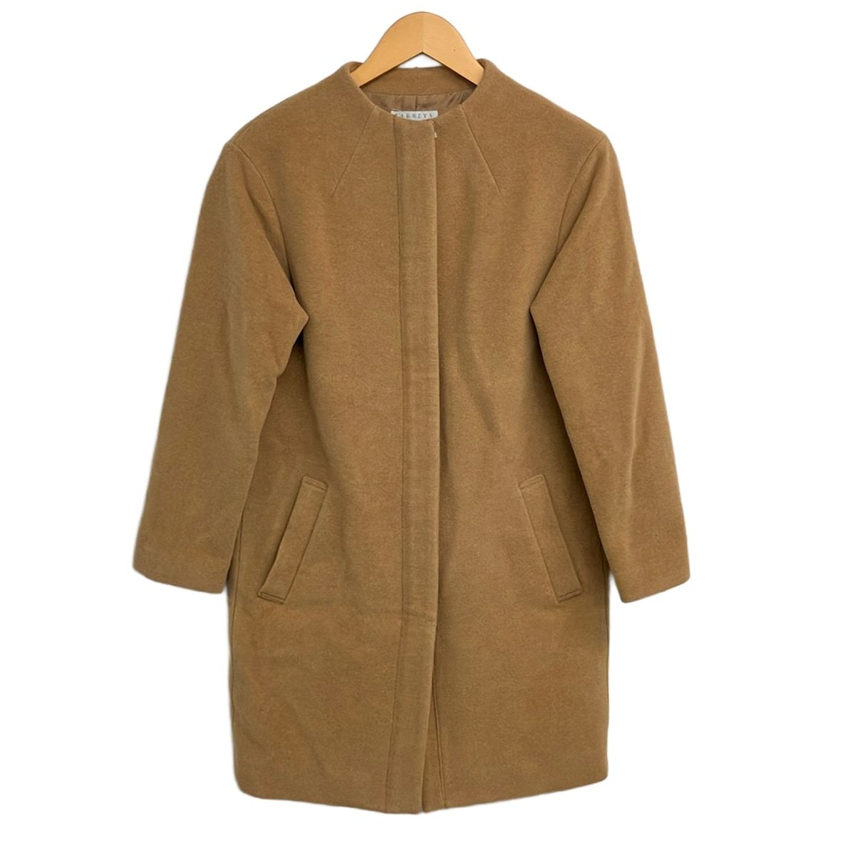 BARNEYSNEWYORK(バーニーズ) コート サイズ36 S レディース ベージュ 長袖/冬物/ジップアップ 6,192円