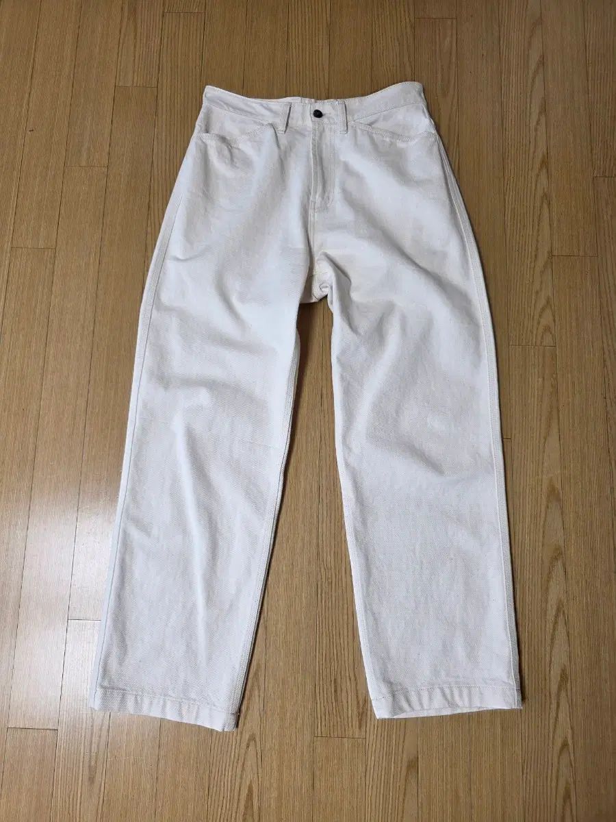 ドレプロジェクト PE-denim peデニム エクリュ デニム パンツ 2 サイズ