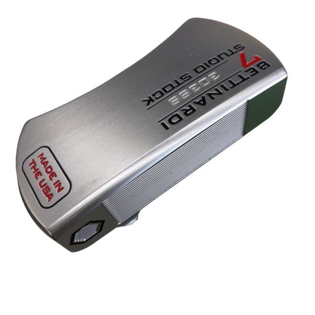 【中古】 ベティナルディ BETTINARDI STUDIO STOCK 7(2021) 33インチ パター PT スチール (フレックスその他) メンズ 男性用 右利き 右用 Dランク ゴルフクラブ