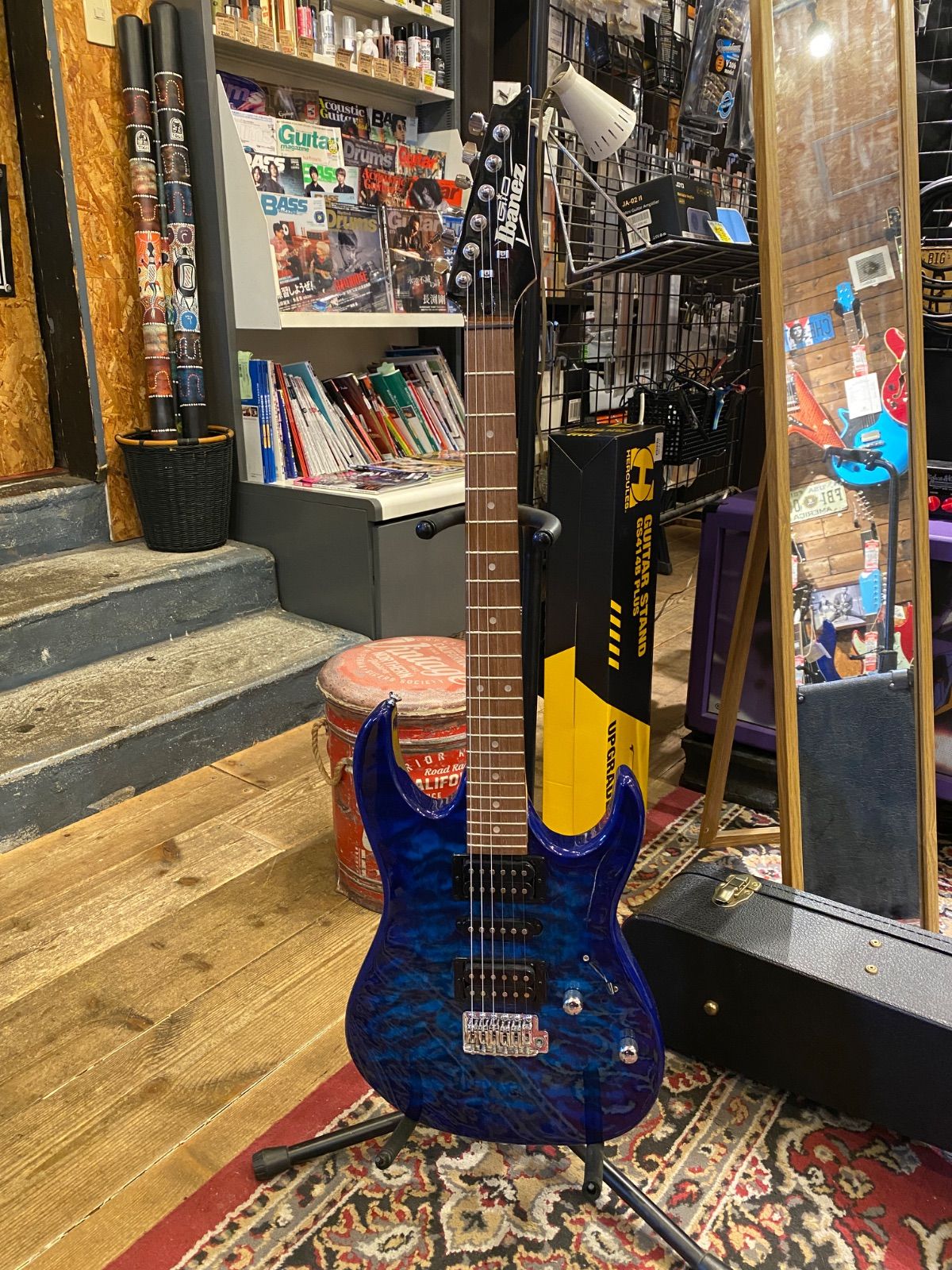 Ibanez GIO アイバニーズ GIO エレキギター HSH ブルー キルト