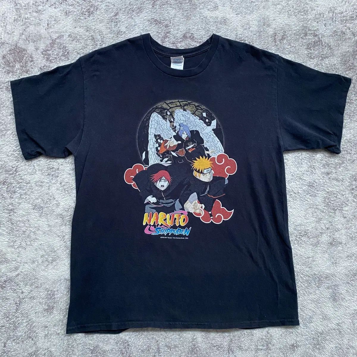 NARUTO-ナルト- ナルト長門ブートレグ アニメTシャツ アニメT