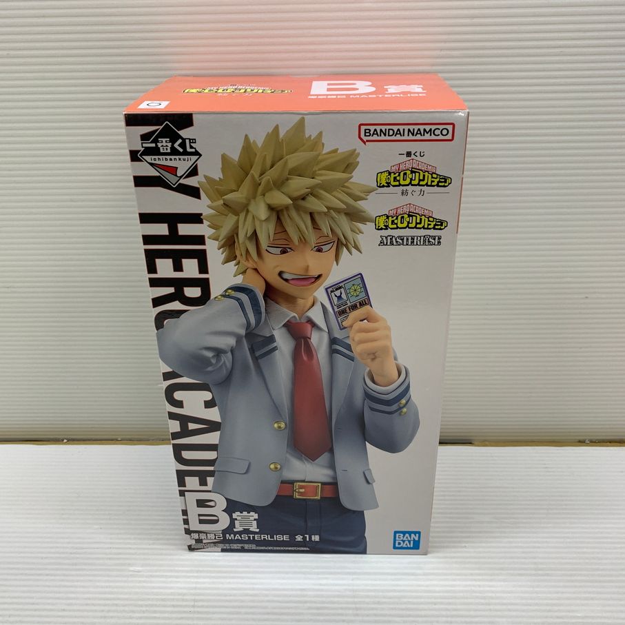 【現状渡し品】 一番くじ 僕のヒーローアカデミア －紡ぐ力－ B賞 爆豪勝己 MASTERLISE フィギュア 箱あり バンダイ 【051-260812-YT-07-min】