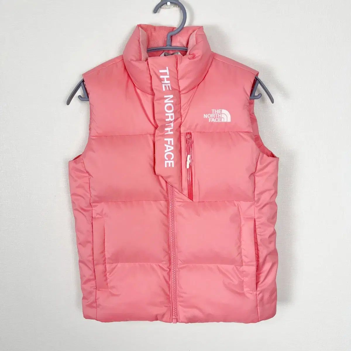 THE NORTH FACE ザノースフェイス グース ダウン 蛍光 ピンク ダウンベスト キッズ 130 ラデン ヴィンテージ 5,932円