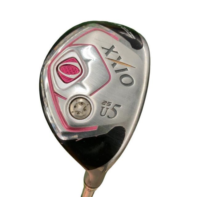 【中古】 ダンロップ XXIO(2014) U5(ボルドー) レディース ユーティリティ UT XXIO MP800L(ユーティリティ)ボルドー (フレックスL) レディース 女性用 右利き 右用 Cランク ゴルフクラブ