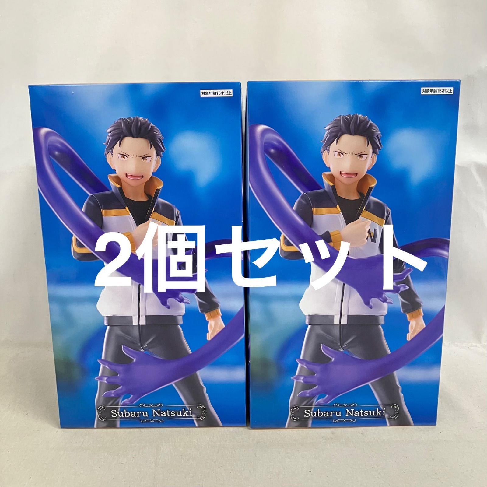 Unopened Re:Zero − Starting Life in Another World: King Candidate and Knight Emilia Team Subaru Figure Set of 2 SF8789 c101