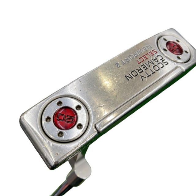 【中古】 タイトリスト SCOTTY CAMERON select NEWPORT 2(2018) 33インチ パター PT スチール (フレックスその他) メンズ 男性用 右利き 右用 Dランク ゴルフクラブ