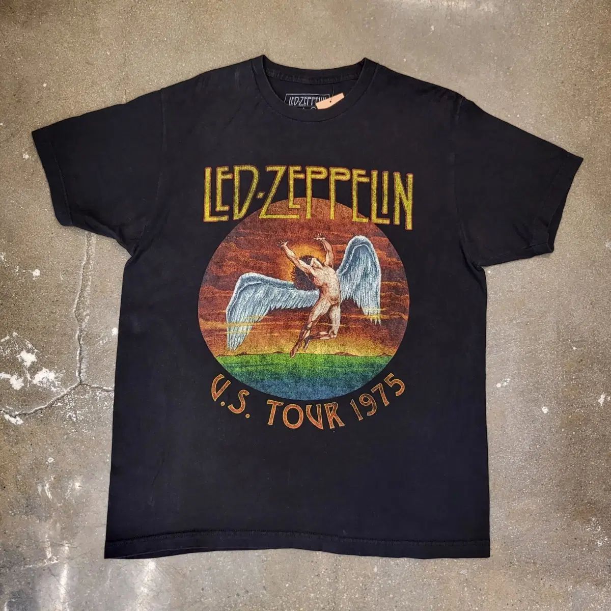 アメリカンヴィンテージ レッド・ツェッペリン 1975 ツアー Tシャツ