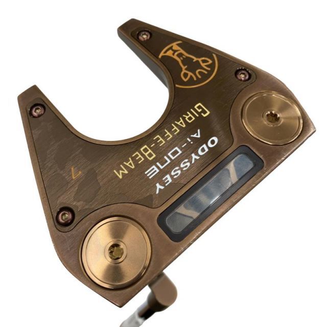 【中古】 オデッセイ GIRAFFE-BEAM #7 34インチ パター PT STROKE LAB 90 スチール (フレックスその他) メンズ 男性用 右利き 右用 Cランク ゴルフクラブ