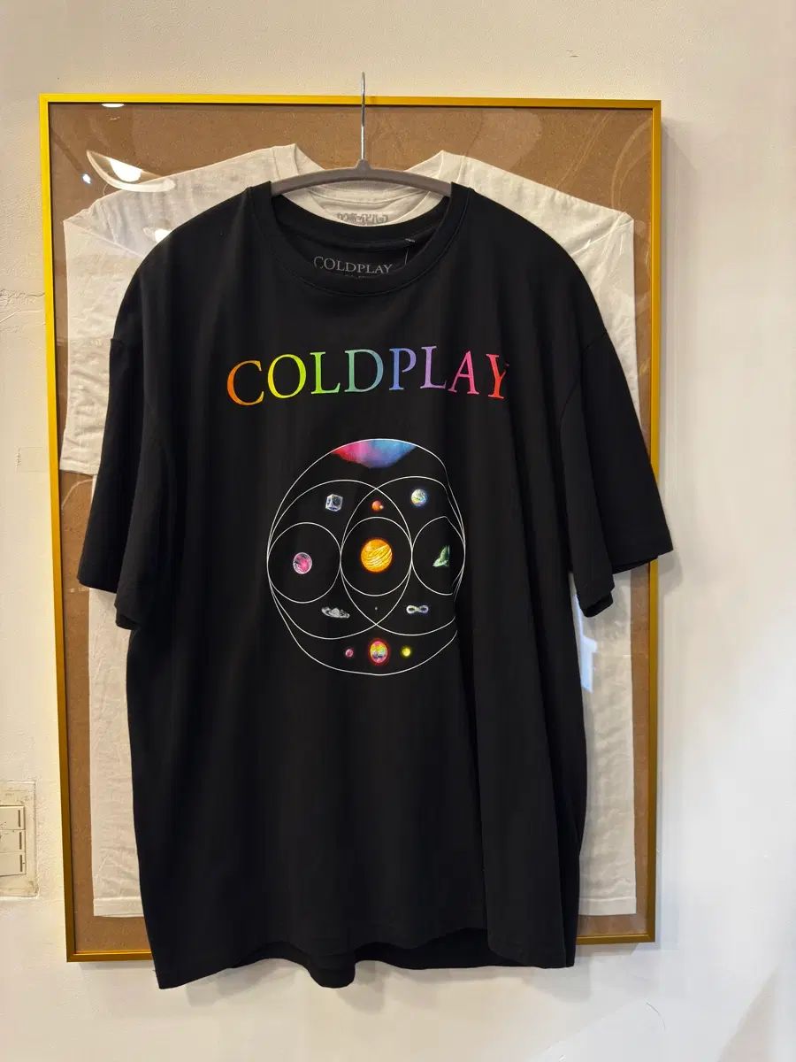 バンドTシャツ コールドプレイ 2025ワールドツアー 半袖