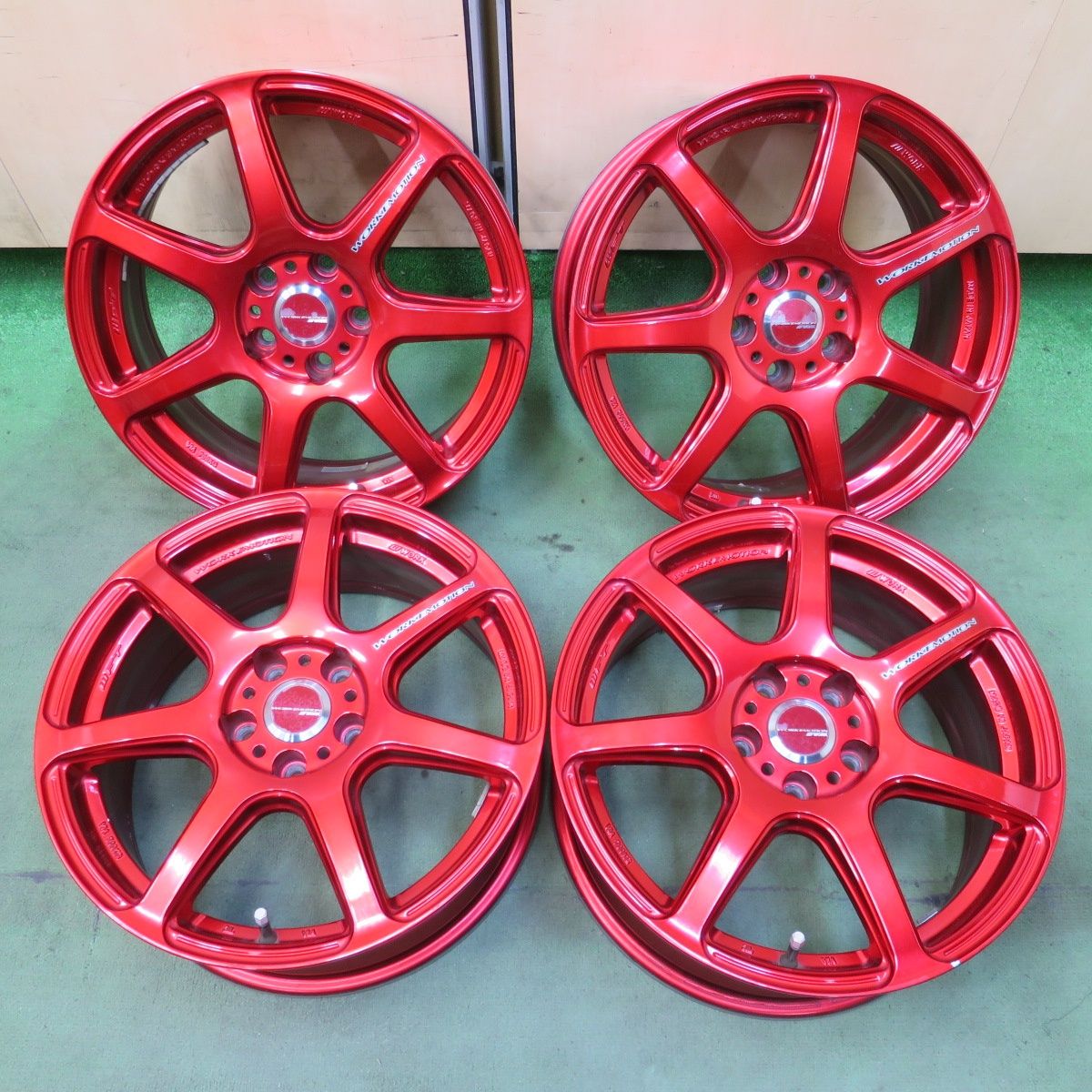 4本価格◎WORK EMOTION EMT-T7R 17インチ ホイール ワーク エモーション 17×7J PCD110/5H◎6080302NGホ 43,680円