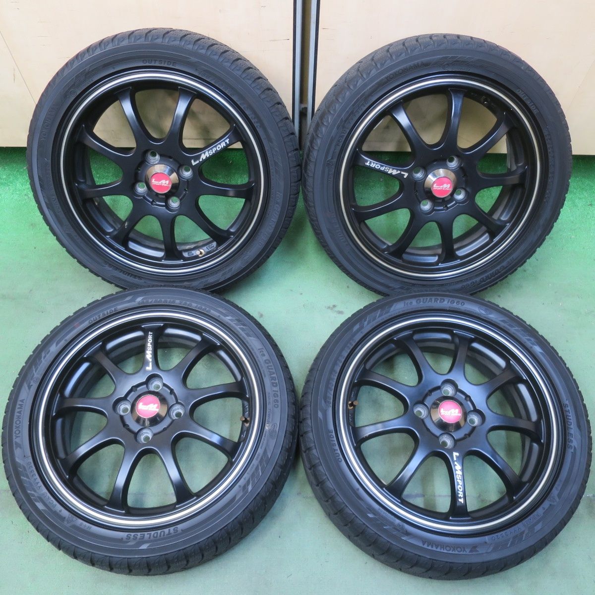 4本価格◎スタッドレス 165/50R15 ヨコハマ アイスガード iG60 LM SPORT LMスポーツ 15インチ 軽サイズ PCD100/4H◎6080705イス 29,054円