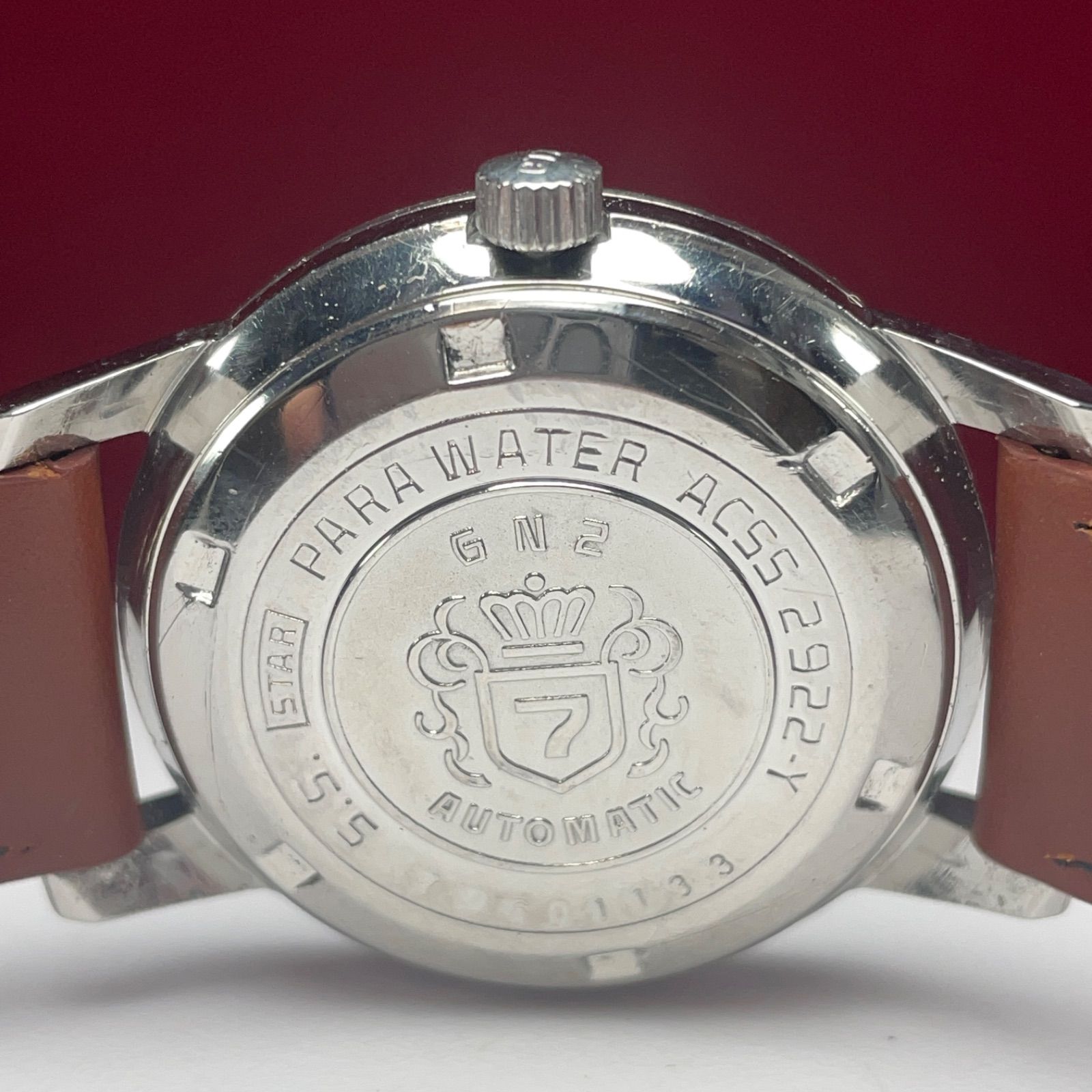 OH済 1968年製 風防新品 CITIZEN シチズン クリスタルセブン 33石 