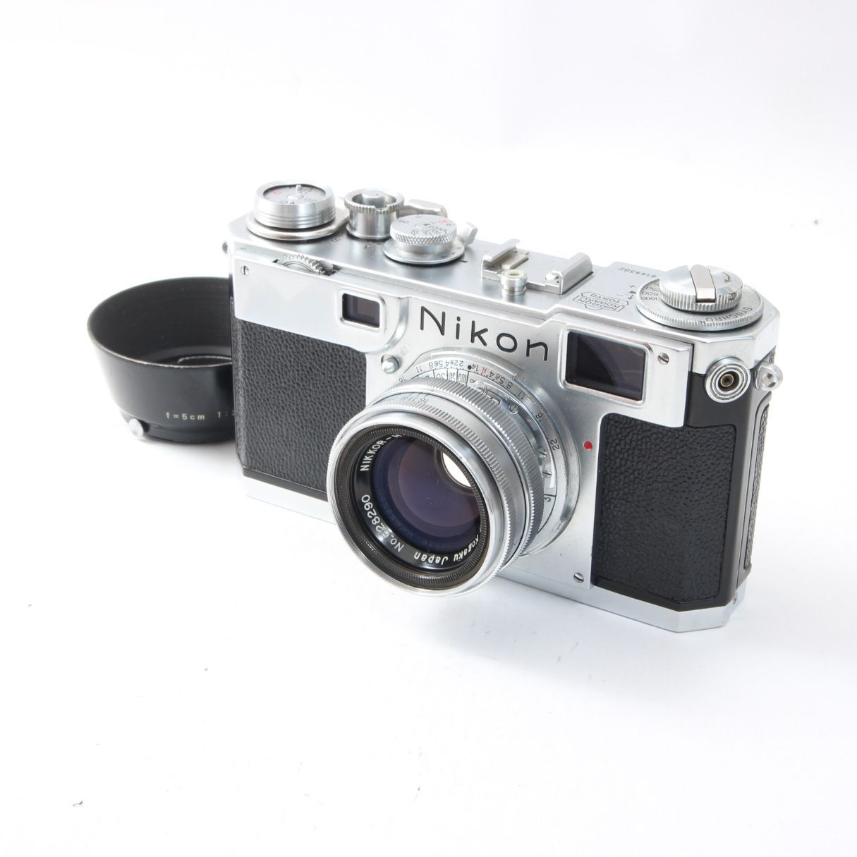 Nikon ニコン S2 シルバー + NIKKOR-HC 5cm F2 レンジファインダー