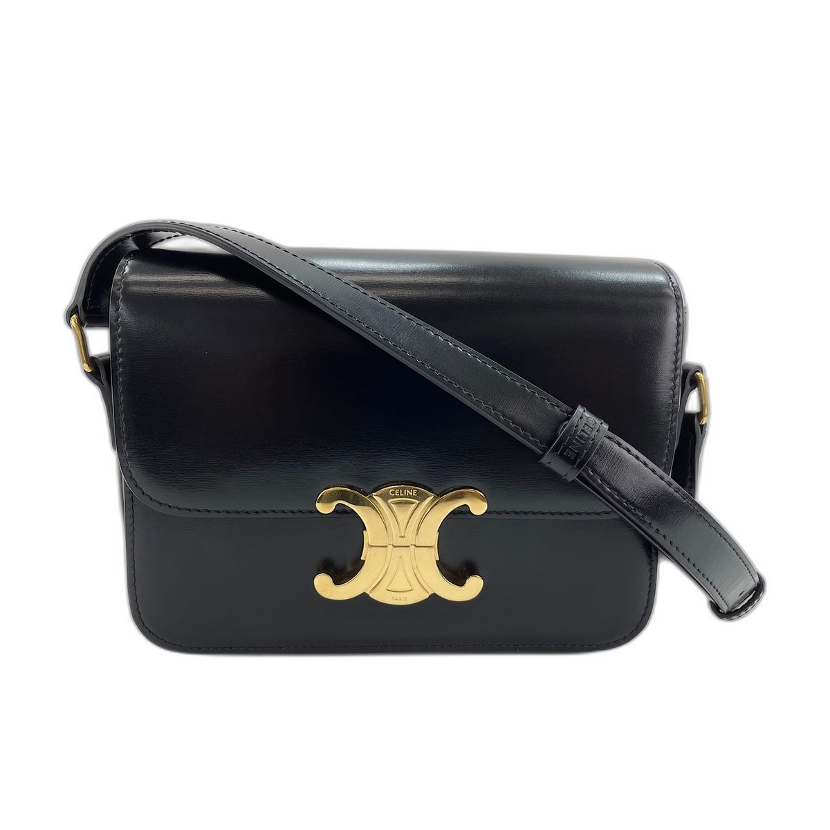 CELINE セリーヌ ショルダーバッグ ティーン トリオンフ【中古】