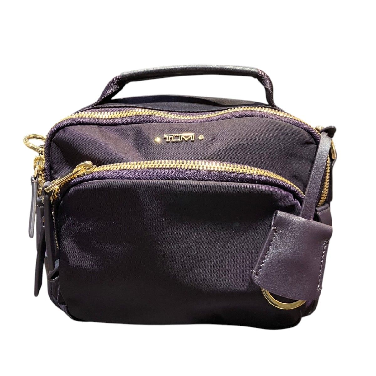 トゥミ TUMI ボヤジュール トロイ ショルダーバッグ ナイロン カーフレザー 109970 レディース