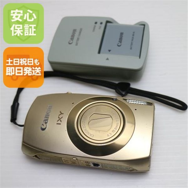 良品中古 IXY 31S ゴールド 即日発送 Canon デジカメ デジタルカメラ 本体 土日祝発送OK 28,795円