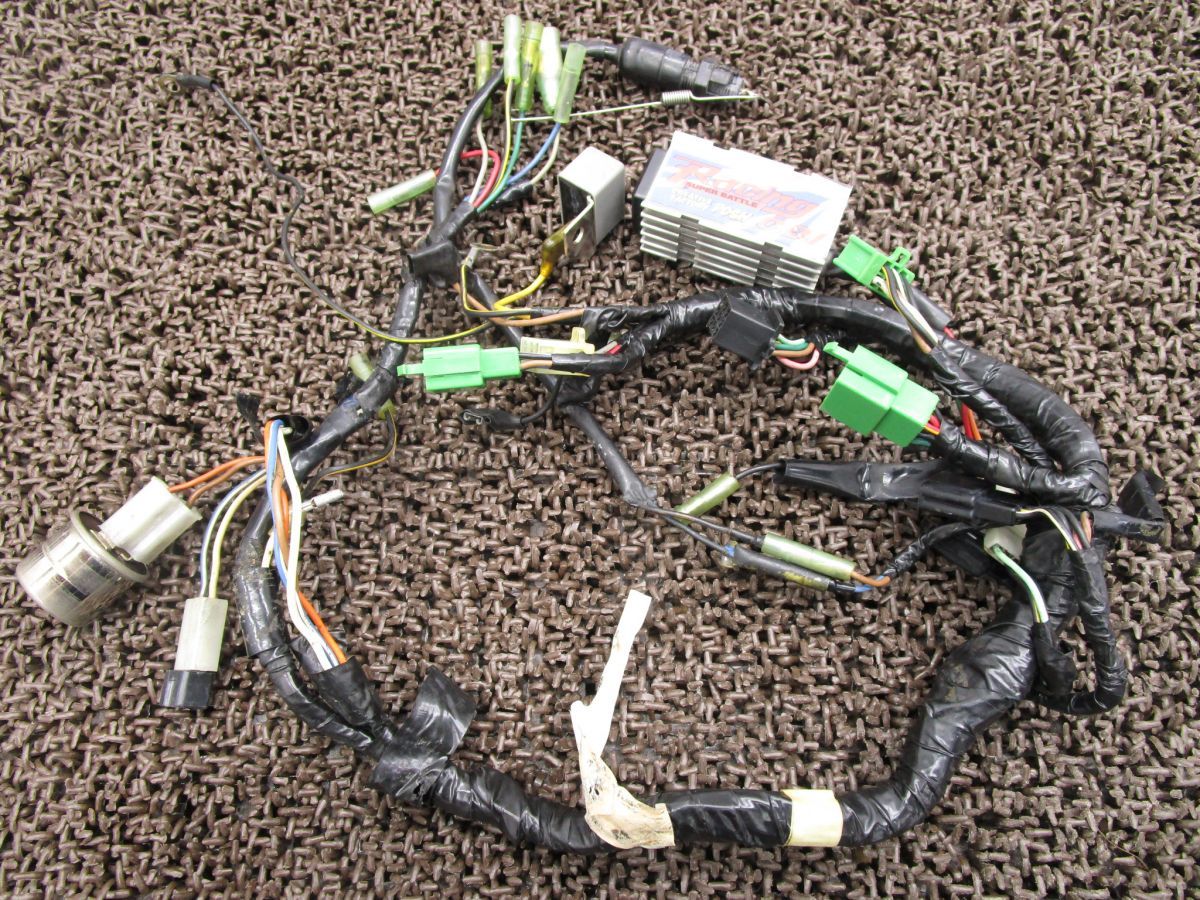 KSR-2 メインハーネス POSH製 CDI △C855！MX080B カワサキ 【 MX080BE 】 キャブ車 動画有 12V 9,694円