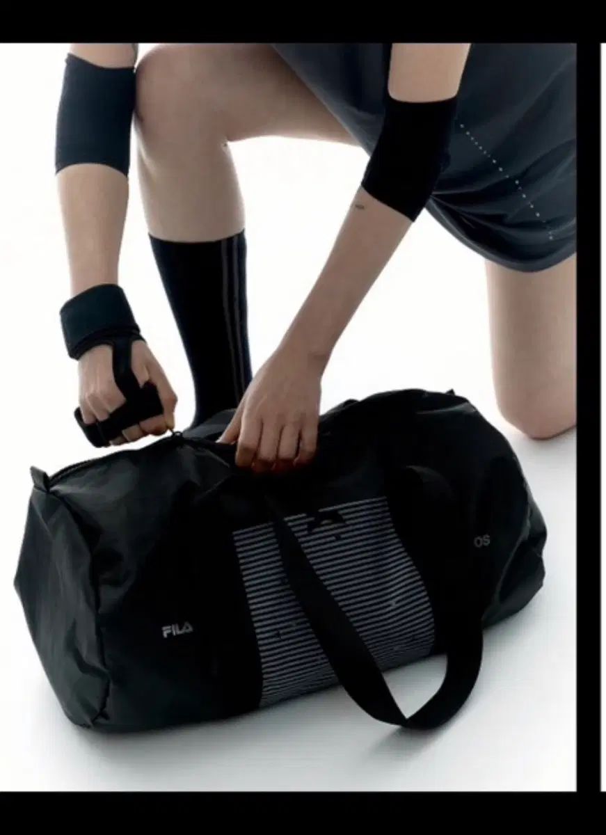 オホス ダッフルバッグ FILA コラボ バッグ
