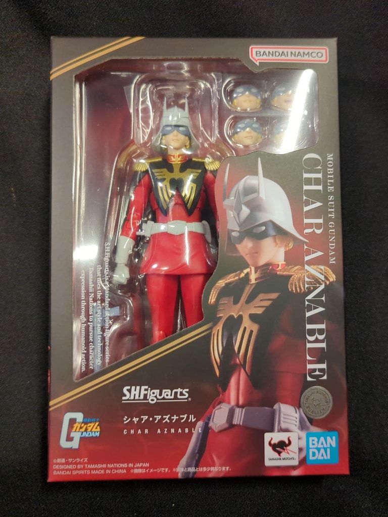 BANDAI SPIRITS S.H.Figuarts 機動戦士ガンダム シャア・アズナブル