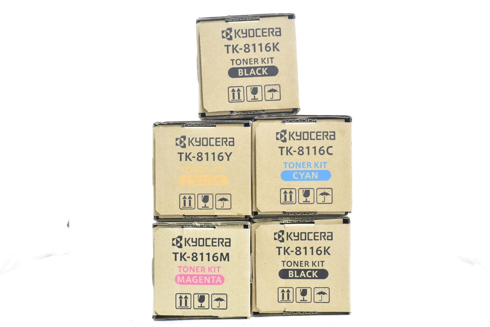 未使用 京セラ 純正 トナー TK-8116 4色5本(シアン・マゼンタ・イエロー・ブラック) KYOCERA ITB2BDGKCW9O-D-N40-byebye