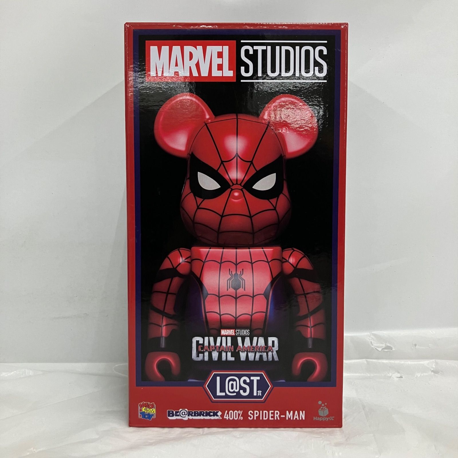 MARVEL STUDIOS CIVIL WAR ベアブリック ラスト賞 スパイダーマン LF8578 f101 9,100円