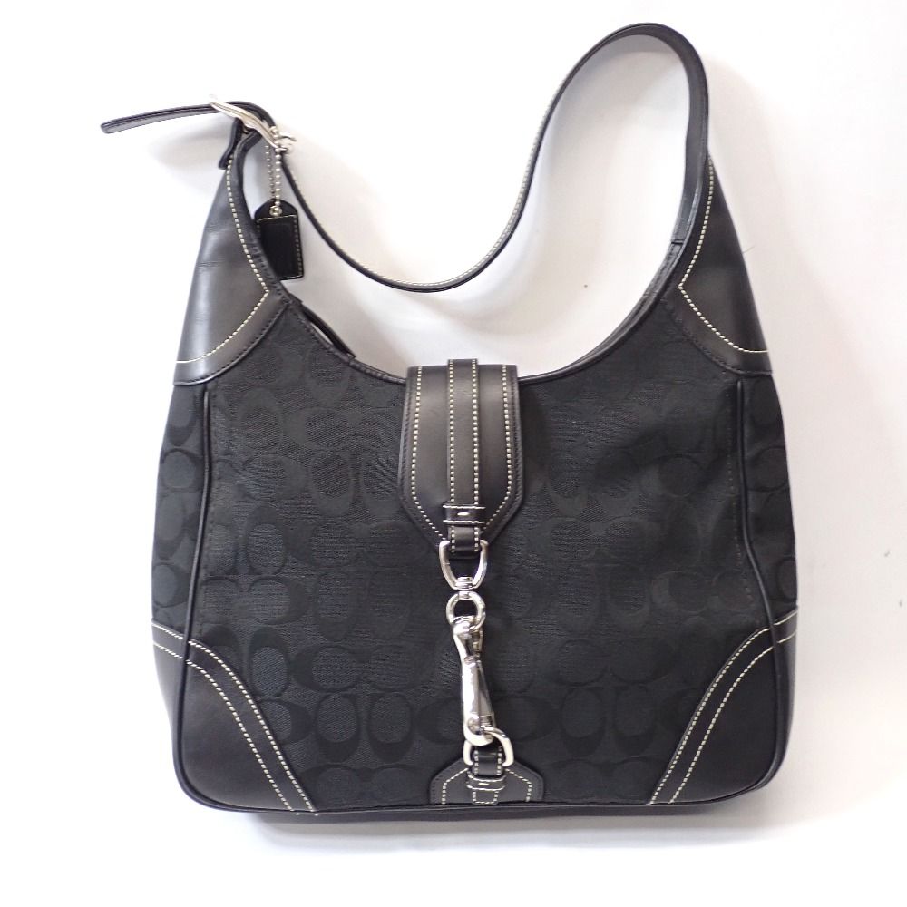 Ft1358941 コーチ トートバッグ ワンショルダー シグネチャー E05K-8K03 ブラック レディース COACH 中古 6,092円