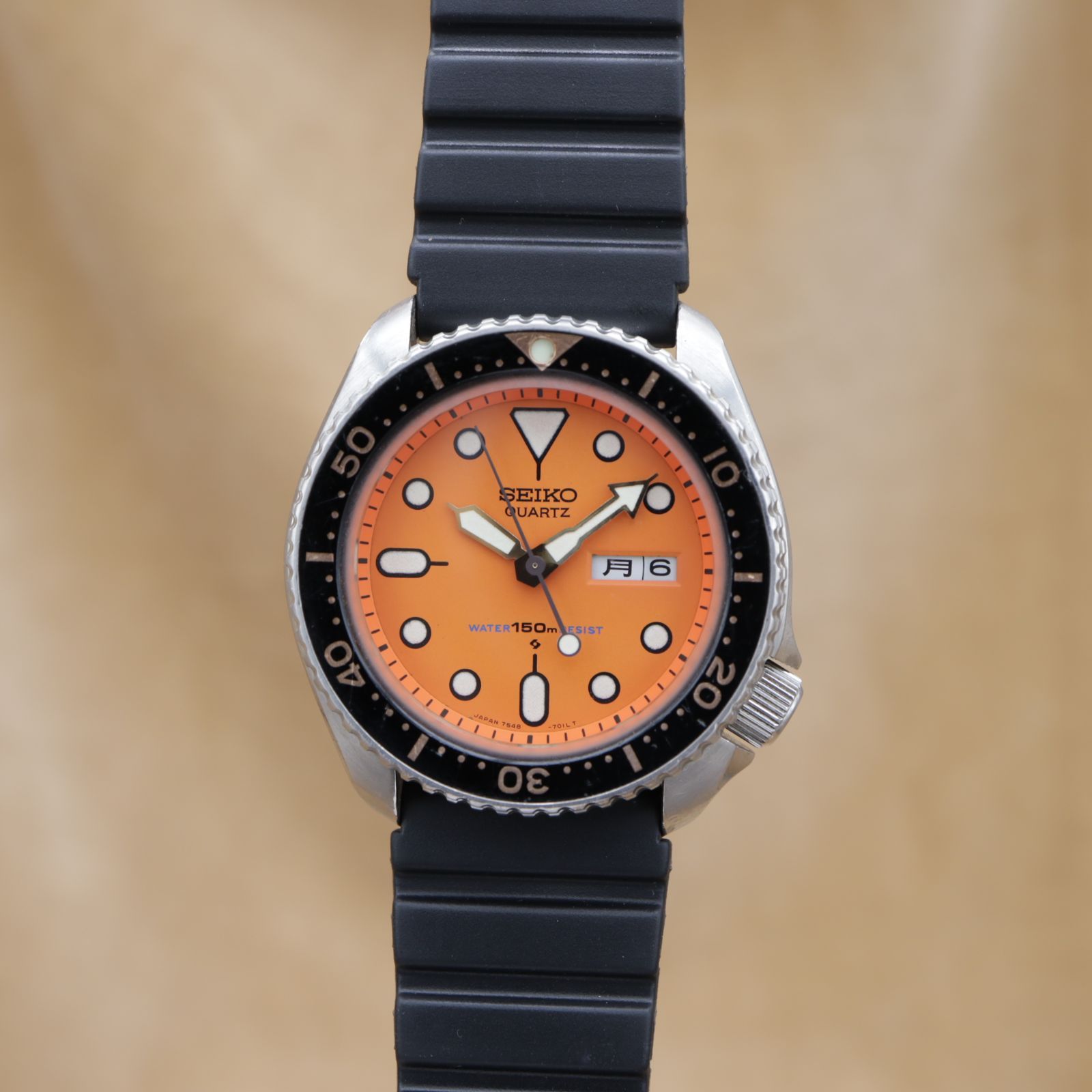 セイコー ダイバー オレンジボーイ 7548-7000 SEIKO 150m メンズ 