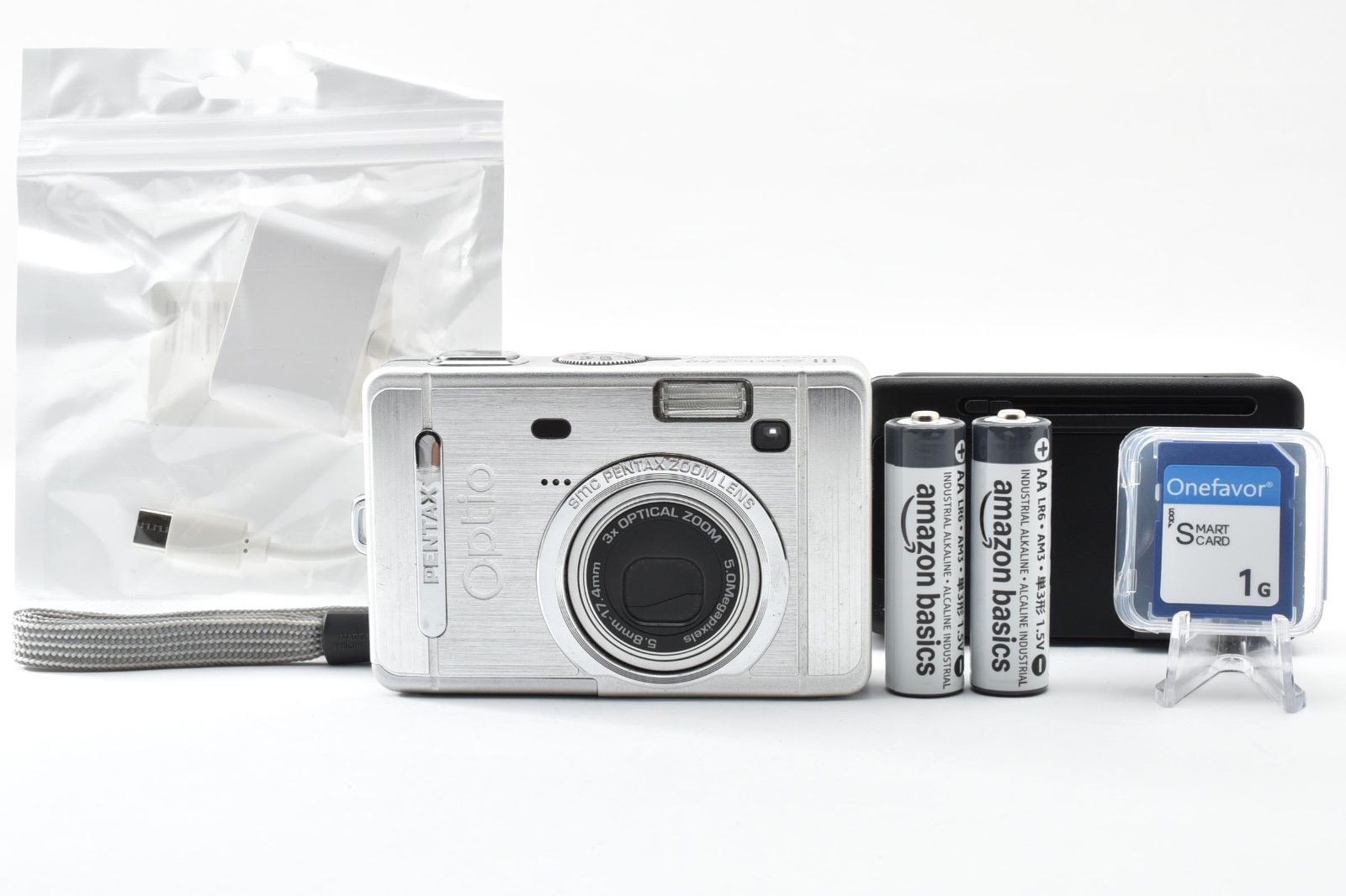 美品】ペンタックス PENTAX OPTIO S50 コンパクトデジタルカメラ