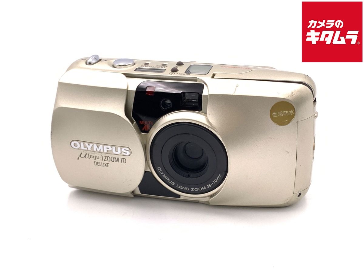 【中古】 【並品】 オリンパス μ ZOOM 70 DELUXE （ミューズーム70デラックス / μ[mju:] ZOOM70 DELUXE）　