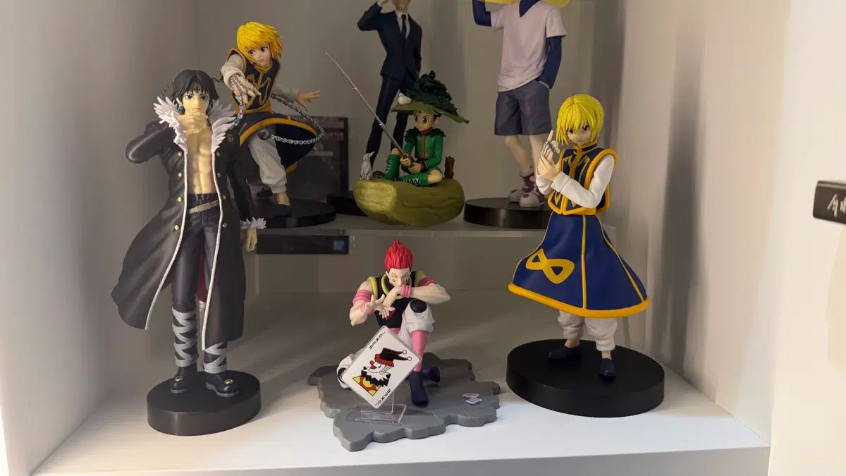 HUNTER×HUNTER フィギュア ヒソカ クラピカ クロロ ゴン レオリオ キルア