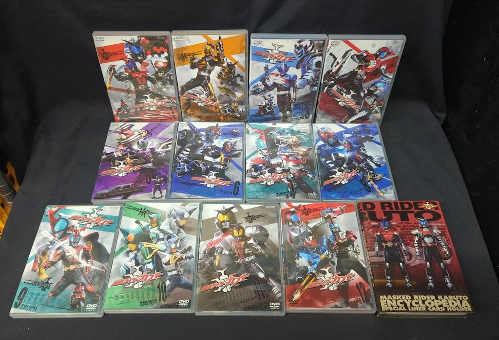 特撮DVD 仮面ライダーカブト 初回全12巻 セット 7,775円