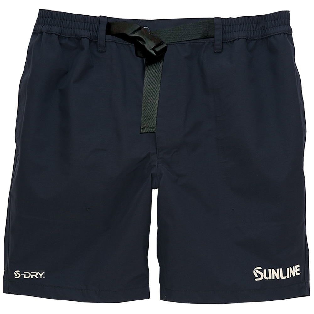 サンライン S-DRY(R) 防水ショートパンツ SUW-05301 ブラック LLサイズ｜ウェア｜sunline 釣具