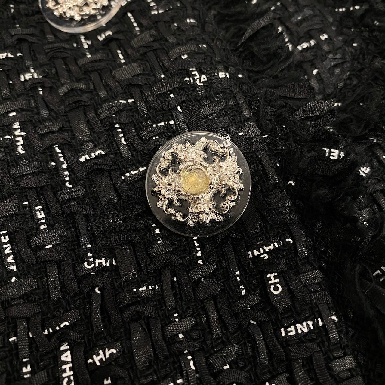 新品未使用 CHANEL シャネル ロゴリボンテープ ルサージュ ダブル