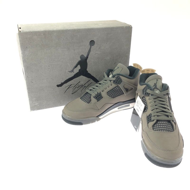 【中古美品】 NIKE ナイキ AIR JORDAN 4 RETRO BROWN FV5029-200 エア ジョーダン 4 レトロ スニーカー 靴 【160-260812-rt-06-tagh】