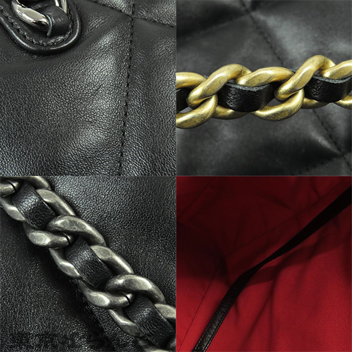 シャネル CHANEL シャネル 19 AS3519 ブラック 黒 ゴールド金具
