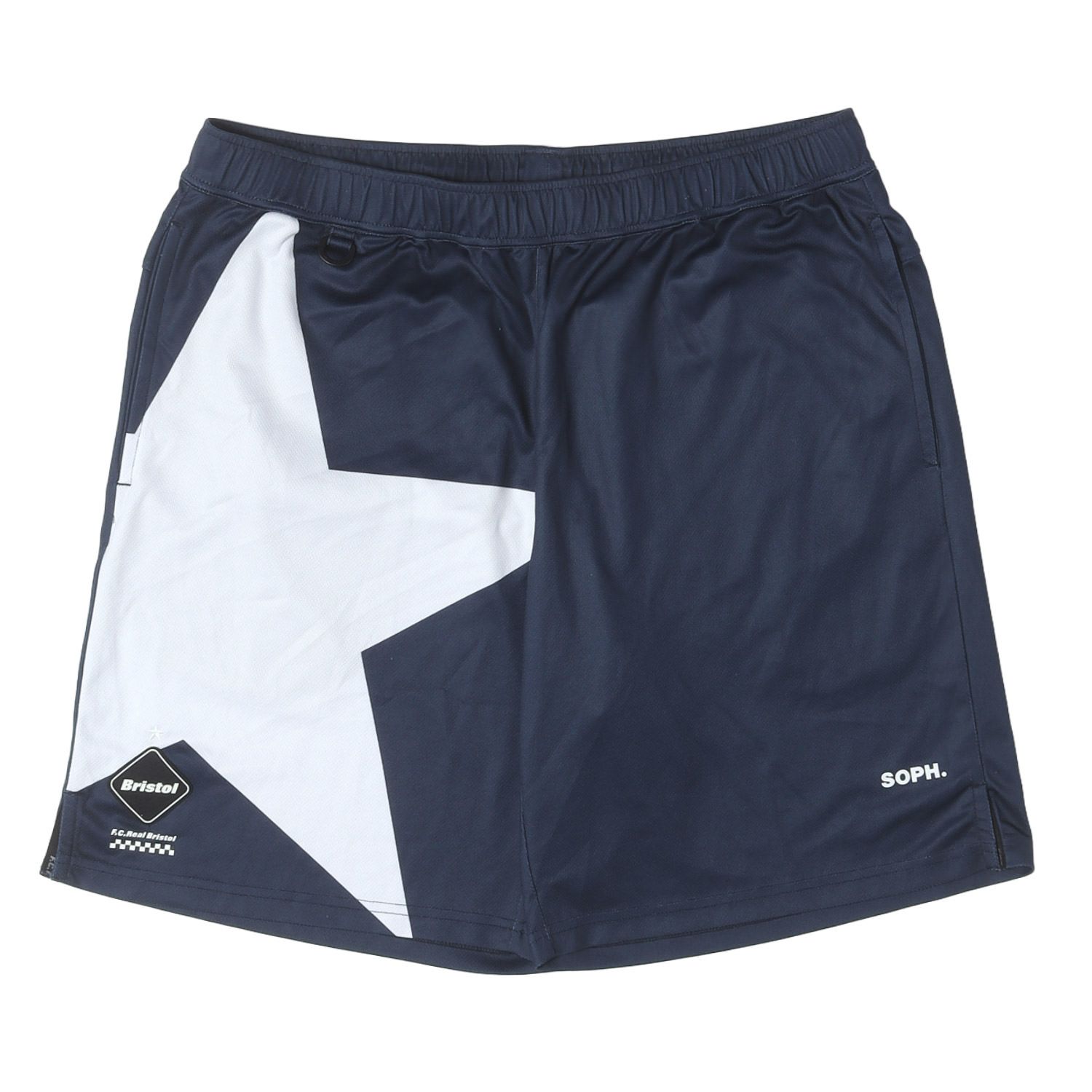 F.C.Real Bristol エフシーレアルブリストル ネイビー 紺 XL スター柄