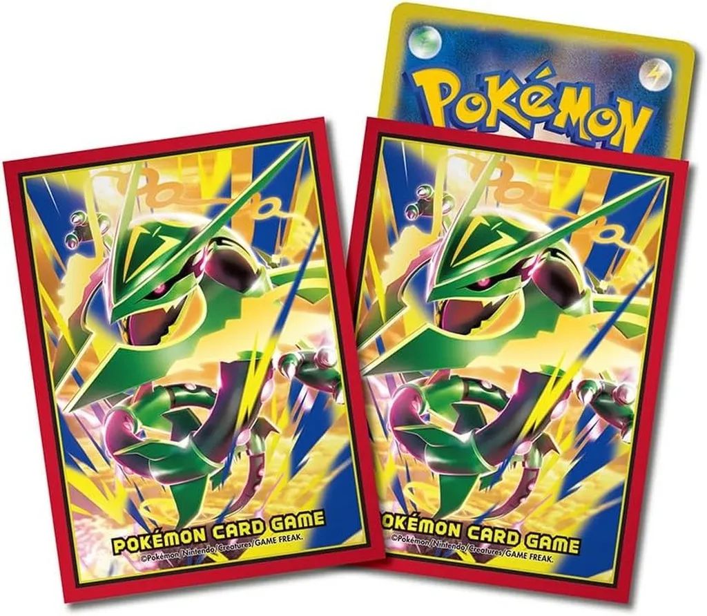 [Used] Supply Pokemon Card Game Deck Shield (Sleeve) Premium Gloss Mega Rekusa
