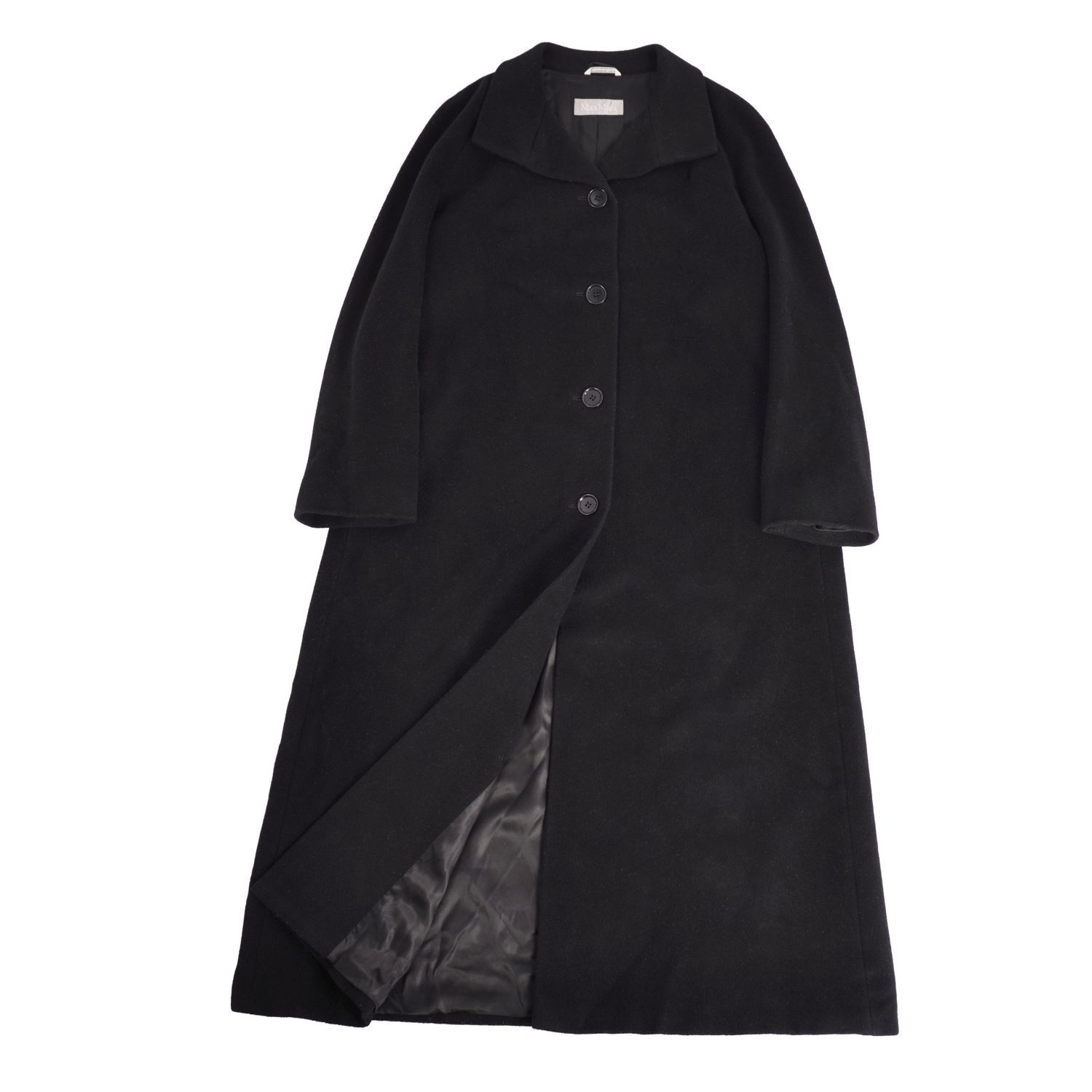 美品 マックスマーラ Max Mara コート ロングコート 無地 ウール アウ