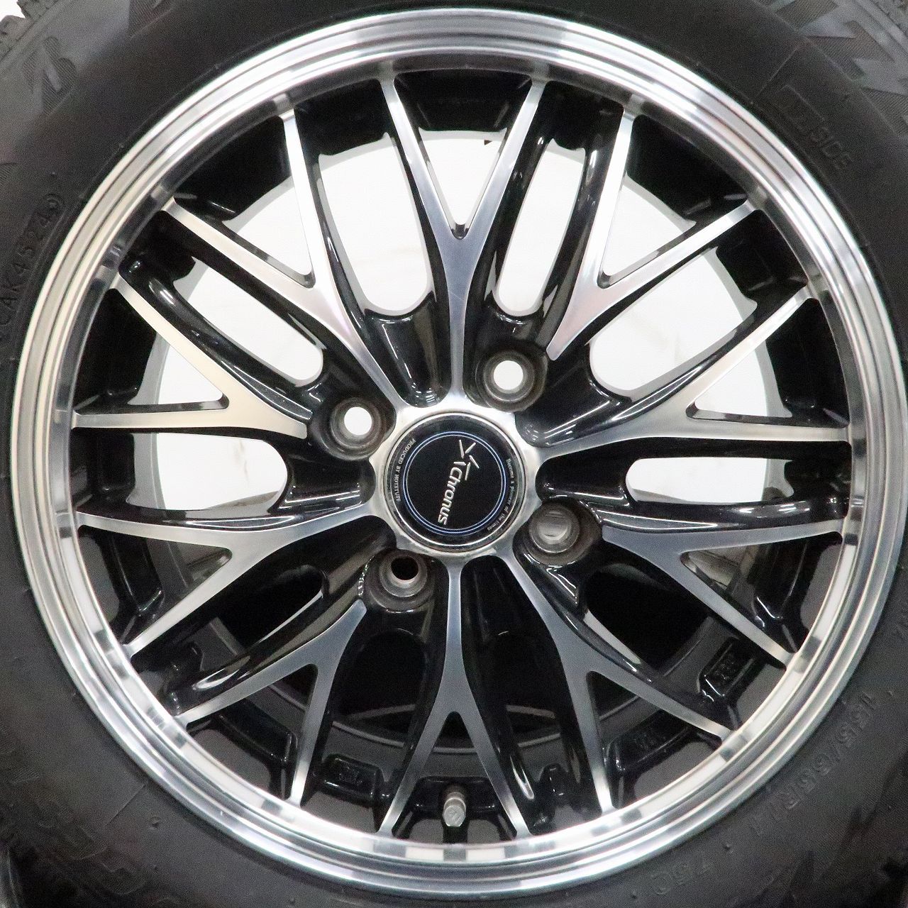 軽自動車に 4本 社外 14インチ 4.5J +45 スタッドレス ブリヂストン