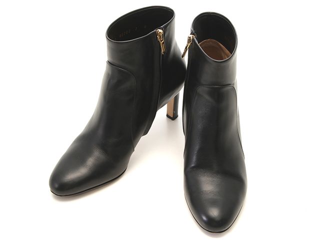 Salvatore Ferragamo サルヴァトーレフェラガモ ショートブーツ/7/ブラック/レザー DG73502 レディース【中古】432 16,008円