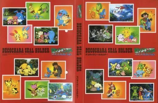 [Used] Supply Deco Character Sticker Holder “Pokémon Advance Generation” 1st Bread Campaign Winner