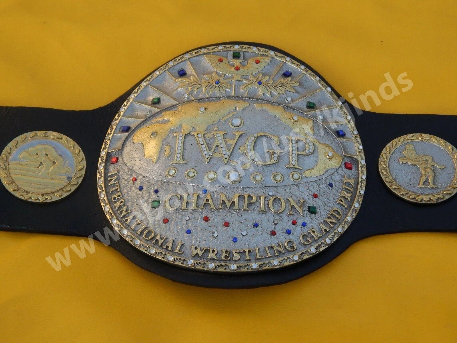 IWGP New Japan Pro 　プロレス　レスリング　 チャンピオンベルト　優勝　　レプリカ プロレス　　小道具　　レプリカ　オーダーメイド【発送到着予定日:9月10日】 45,435円